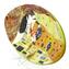 Die Kussplatte - Klimt Tribute - Oval