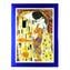 The Kiss - Klimt Canvas Tribute - Peinture sur verre