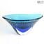 Met Bowl - Sommerso - Murano Glass