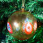 Weihnachtskugel - Gold und Murrine - Murano Glass Xmas