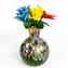 Rosenblume - Gelb - Original Murano Glas OMG