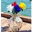 Rose Flower - Blue - Original Murano Glass OMG
