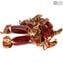 5 pieces venetian  Glass Candies - Red - Murano Glass