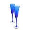 Bicchieri Blu - Set di 2 Flute Classici
