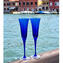 Bicchieri Blu - Set di 2 Flute Classici