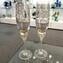 Champagne Drinking Glass  Barocco Flutes - Pieces Set of Two