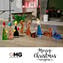 Weihnachtskrippe - Mit Blattgold - Original Muranoglas OMG