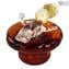Weihnachtskrippe - Mit Blattgold - Original Muranoglas OMG