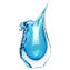 Vaso Fify Baleton - Azul claro Sommerso - Original Murano Glass OMG