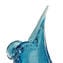 花瓶Fify Baleton-淺藍色Sommerso-原裝Murano玻璃OMG