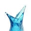 Vase Swallow Baleton - Light Blue Sommerso - زجاج مورانو الأصلي OMG