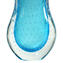 Baleton Vase Swallow - Sommerso Azul Claro - Vidro Murano Original OMG