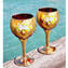 Juego de 2 vasos Trefuochi Rojo - You & Me - Cristal de Murano original