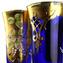 Juego de 2 vasos Trefuochi Azul Flauta - You & Me - Cristal de Murano original