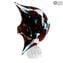 Angel Fish Abstract - sculpture en verre de Murano