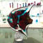 Angel Fish Abstract - sculpture en verre de Murano