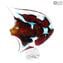 Angel Fish Abstract - Skulptur Murano Glas