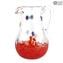 Pitcher Allegro - Stains - Original Murano Glass OMG