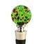 Bottle Stopper Silver Green - Original Murano Glass OMG® + Gift Box