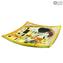 L'assiette Kiss - Klimt Tribute - Carré