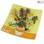 Die Sonnenblumenplatte - Van Gogh Tribute - Square
