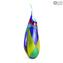 مزهرية الفراشة - زجاج مورانو الأصلي OMG - توقيع A. Massimi Studio Etnico