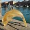 Delfín de oro - Escultura - Omg de cristal de Murano original