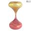 Hourglass - Orange - Original Murano Glass Omg
