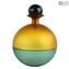 Flasche Orange - geblasen - Original Murano Glass OMG