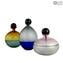 Garrafa Mar - soprada - Original Murano Glass OMG