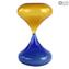 Hourglass - Yellow - Original Murano Glass Omg