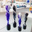情侶雕塑-藍色-穆拉諾玻璃-威尼斯玻璃