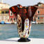 Ambre Tulipano - Vase Millefiori - Verre de Murano Original OMG