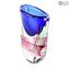 Vase Bubble Bowl Sommerso Venixe Ibis Blue Purple- Original Murano Glass OMG®