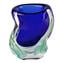 花瓶EsseSommerso VenixeBlue-オリジナルのMuranoGlassOMG®