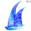 Sail Boat - Frozen Style - Original Murano Glass OMG