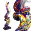 Onde di Colore - Color Splash - vetro di murano Originale OMG