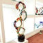 Rubik Cube Sculpture - Color Splash - Original Murano Glass OMG