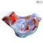 Color Shade - Centre de table Bowl Sombrero - Verre de Murano original