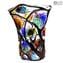 Jardim floral - Vaso soprado - Vidro original de Murano OMG®