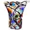 Floral Garden - Blown Vase - Original Murano Glass OMG®