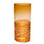 Filante Amber - Vase Tube - Verre de Murano Original