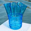 Filante Artico - Vaso Fazzoletto Soffiato - Original Murano Glass