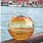 Filante Amber - Vaso Tigela - Vidro Murano Original OMG