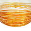 Filante Ambra - Vaso Bowl Soffiato - Original Murano Glass