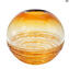 Filante Amber - Florero Bowl - Cristal de Murano original OMG