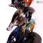 Weit geschlossene Augen - Abstract - Murano Glass Sculpture