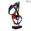 Venom - Abstrait - Sculpture en verre de Murano