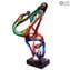 Venom - Abstract - Murano Glass Skulptur