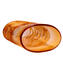 Filante Amber - Jarra Oval - Vidro Murano Original